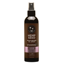 Earthly Body Konopn olej hydratacn olej ve spreji Levandule - 8 oz - Hladk hydratace a ochrana pokoky - S vitamnem E + konopnmi semnky, kokoso
