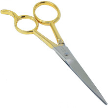 Camila Solingen CS07 Hair Scissors Professional 5 Inch Very Sharp Grooming Scissors. Razor Edge Barber Hair Cutting Scissors. Stainless Steel Hair Cut