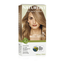Naturtint Permanentn barva na vlasy 8G Sandy Golden Blonde (balen 1 ks) Bez amoniaku Vegan Cruelty Free a 100% pokryt edin Dlouhotrvajc vsled