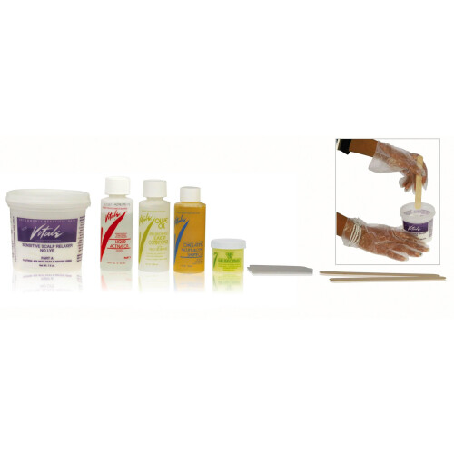 Vitale Olive Oil Relaxer Kit Super Green 1