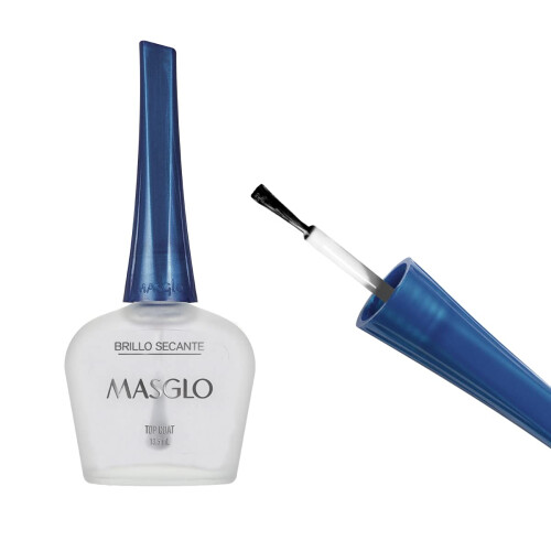 MASGLO Νύχι Top Coat Brillo Secante 0,5 Fl. Οζ. 1