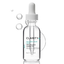 CLARITYRX NOURSE DIN HUD 100% Squalane Moisturizing Oil Natural Plant-Based Anti-Aging Face Oil med antioxidanter til t?r hud (1 fl oz)