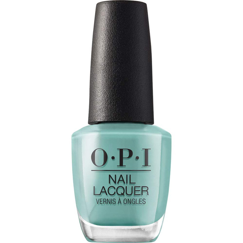 OPI Nail Lacquer  Closer Than You Might Bel??  Green Nail Polish  Lisbon Collection  0.5 fl oz