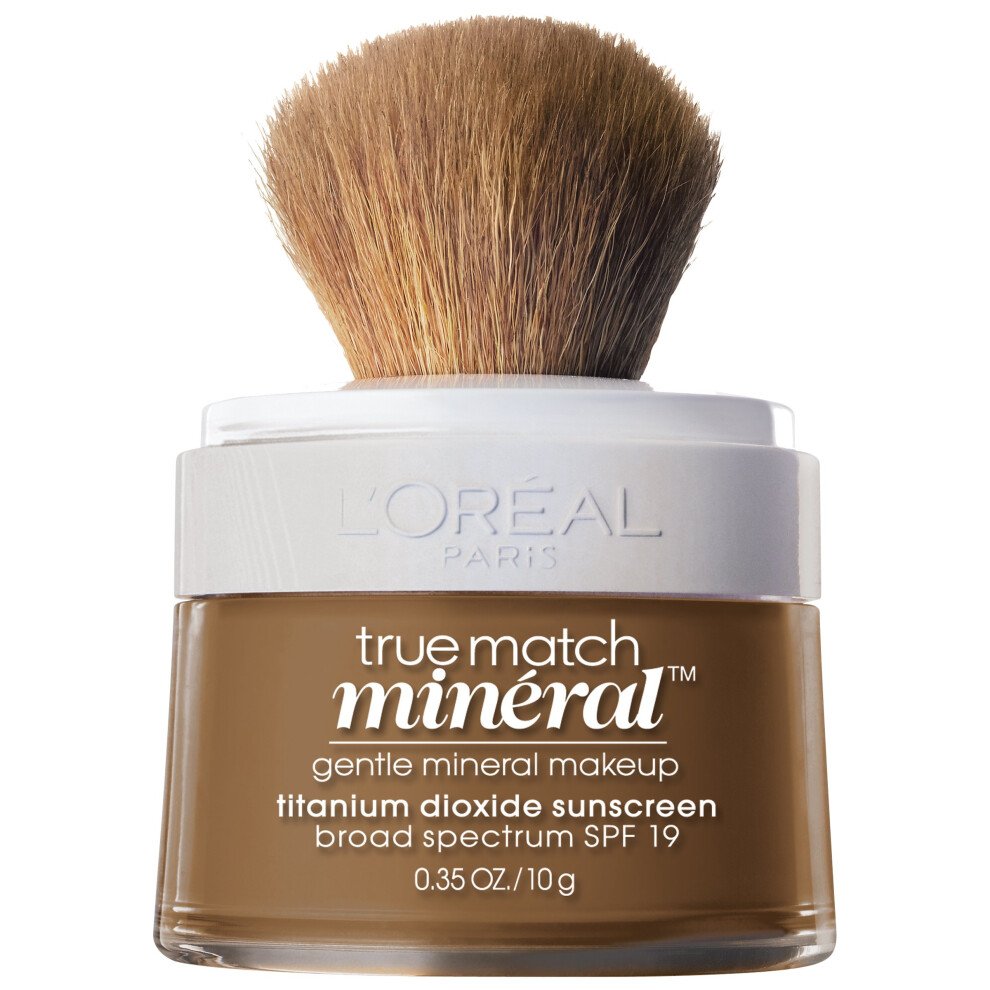 LOr?al Paris True Match Loose Powder Mineral Foundation Makeup  Soft Sable  0.35 oz.-image-OPC-PGM9PJM-NEW