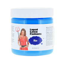 Tinta Corporal Líquida Azul de Látex para Adultos e Crianças, Sem Amónia, Maquilhagem Cosplay, Efeito Profissional