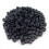 200 PCS Anéis Micro Lined de Silicone Preto 5mm para Extensões de Cabelo 1
