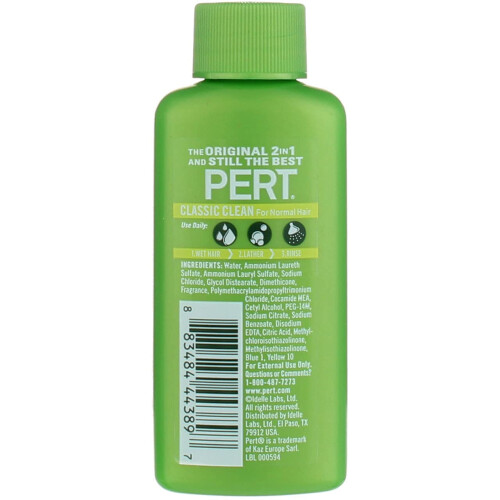 Pert Happy Medium 2 i 1 Shampoo Plus Conditioner 1,7 Fl Oz 2