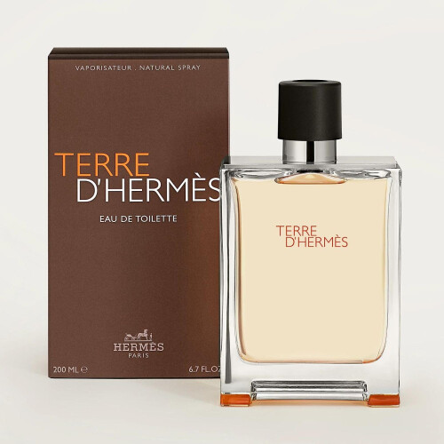 Hermes Terre D'Hermes autorstwa Hermesa Eau de Toolette Spray 6,7 uncji 1