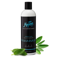Moptop Salon Daily Conditioner Alla hrtyper - Torra tjocka vgor Curly & Kinky -skrokiga frgbehandlat och naturligt hr Made w/Aloe & Honey Min