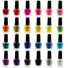 SHANY Cosmopolitan DIY Nail Polish set - Nail Lacquer Quick Dry  Full Size  Vibrant  Colorful  Trendy  Glitter  Glossy  Metallic  Matte Nail Art Nail