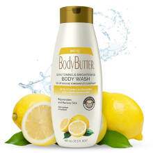 Biocare Vitamin C and Collagen Body Wash: Ultimate Brightening & Toning Solution Ideal for Men & Women - Enhances Skin & Hydrates Suitable All