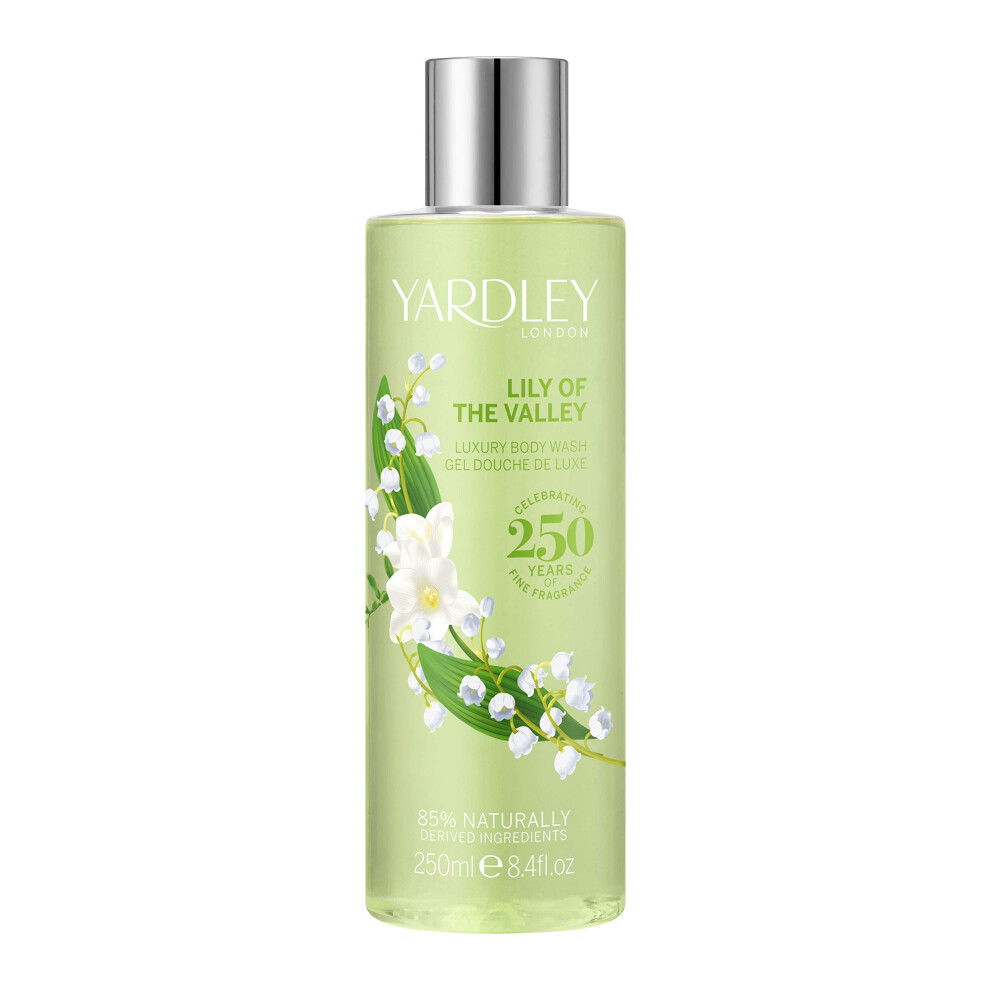 Yardley of London Luxury Body Wash for Women  Lily of the Valley  250 ml