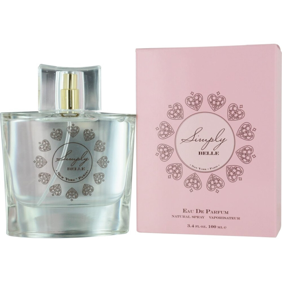 Exceptional Parfums Simply Belle Eau De Parfum Spray 34 Ounce