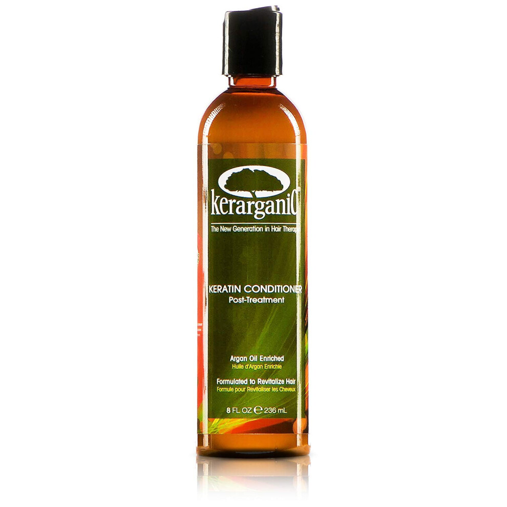 Kerarganick Kerarganic Organic Salt & Sulfate Free Shampoo And Conditioner 08Oz - Keratin Post-Treatment Set - Professional Moisturizing Shampoo And Conditioner F