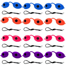 Super Sunnies Protezione UV per gli Occhi, Occhiali per Letto Abbronzante, 12 Pezzi