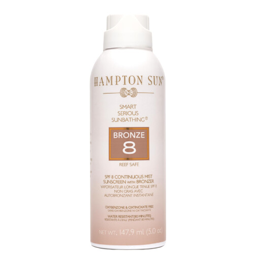 Hampton Sun SPF 8 Bronze Continuous Mist Sunscreen 5 oz