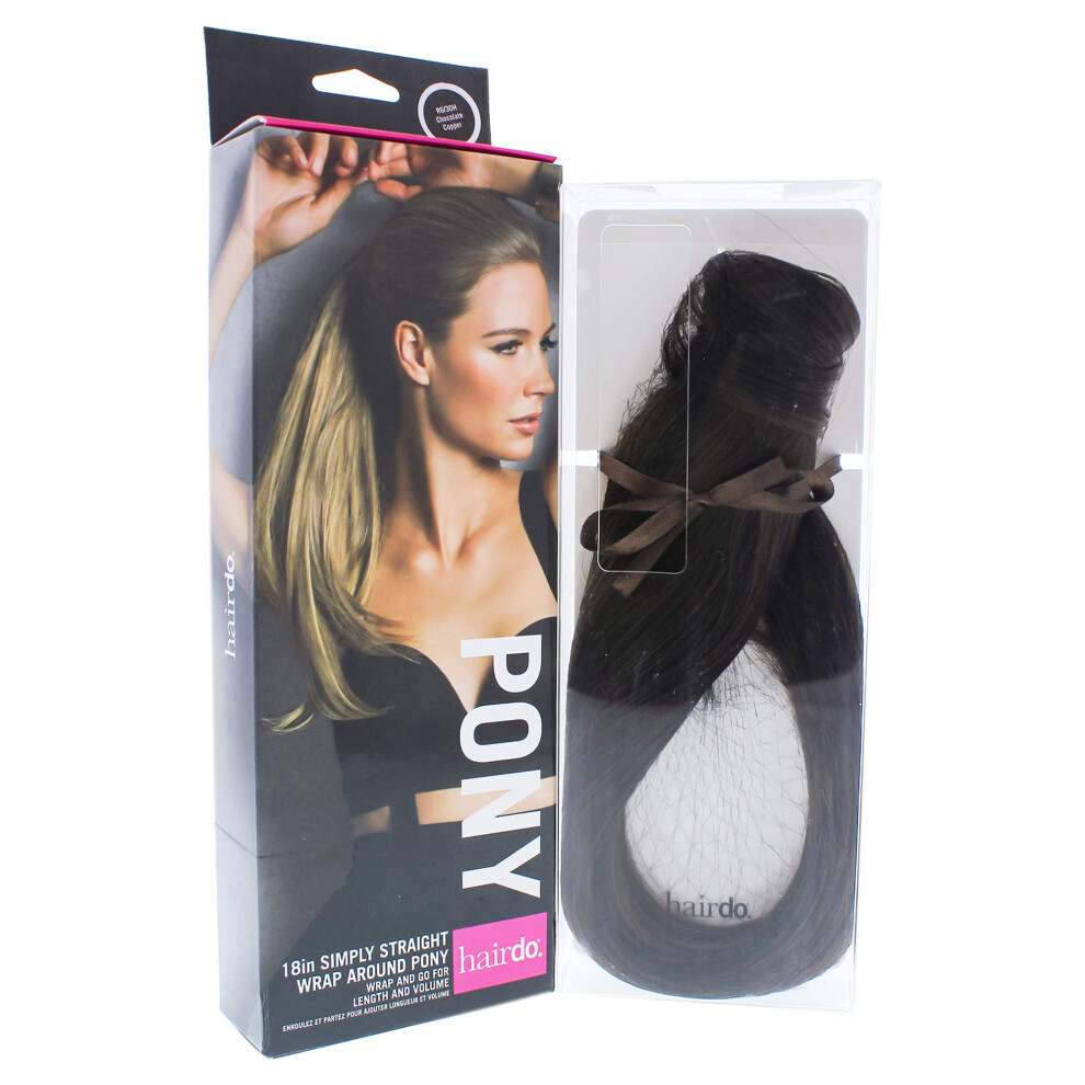 Coiffure Simplement Lisse Pony R6 30h Chocolat Cuivr