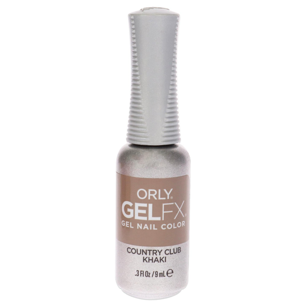 ORLY Gel Fx Gel Nail Color - 30702 Country Club Khaki by Orly for Women - 0.3 oz Nail Polish