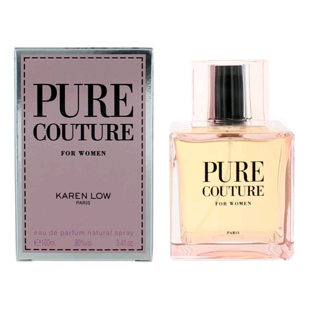 Pure Couture by Karen Low  3.4 oz Eau De Parfum Spray for Women