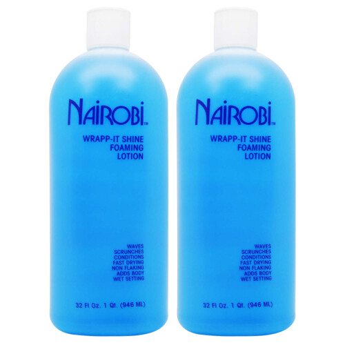 Αφρώδης λοσιόν Nairobi Wrapp-It Shine 32 fl oz (Συσκευασία των 2)