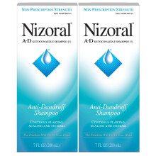 Nizoral A- D Anti-Dandruff Shampoo Value Pack, Blue, Fresh, 7 Fl Oz (Pack of 2)