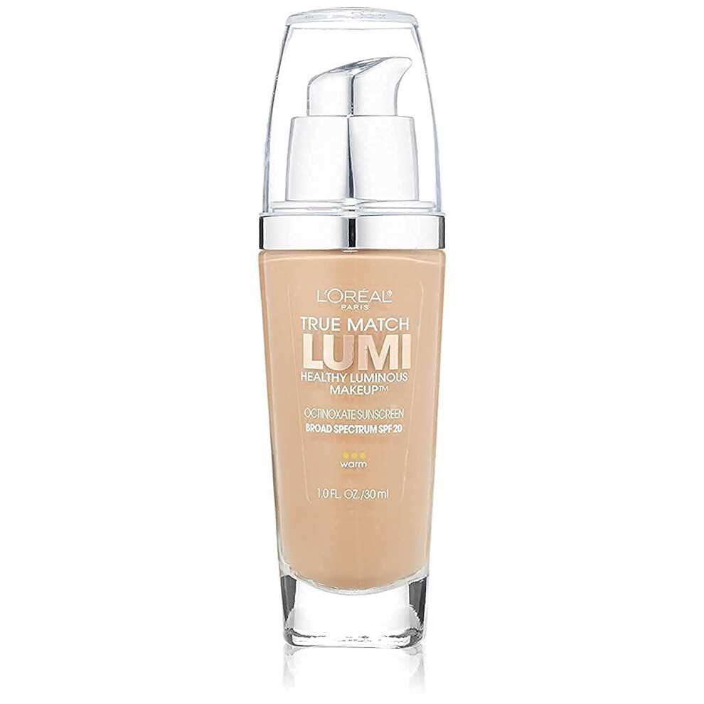 L'Oreal Paris True Match Lumi Healthy Luminous Makeup  W6 Sun Beige  1 fl; oz.