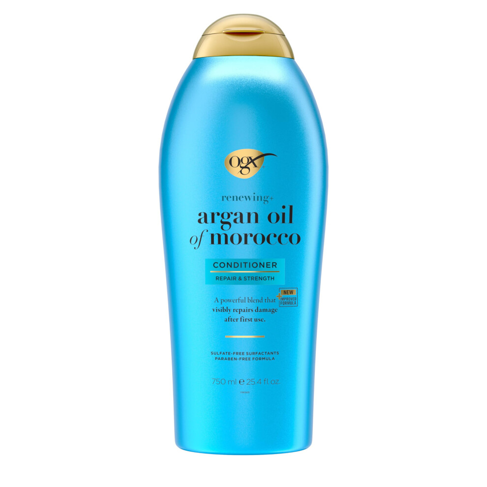 OGX Renewing + Argan Oil of Morocco Conditioner  Repair Conditioner & Argan Oil Helps Strengthen & Repair Dry  Damaged Hair  Paraben-Free  Sulfate-Fre