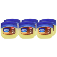 Vaseline Rich Conditioning Petroleum Jelly Cacaoboter Reisformaat 1,7 Oz/50 ML (Pak van 6)