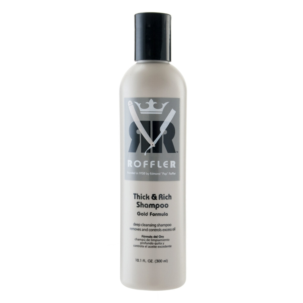 Roffler Gold Thick And Rich Shampoo Formula 10.1 Fluid Ounce