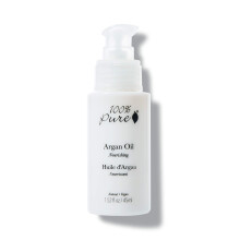 100% PURE Argan Oil  Cold-Pressed  Natural Moisturizer for Skin  Hair & Nails  Facial Serum  Hair Detangler  Cuticle Oil  Makeup Remover - 1.52 Fl Oz