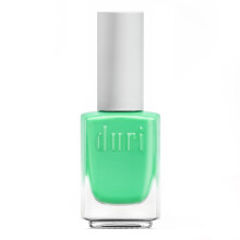 duri Nail Polish 102S Summer Rain Pastel Mint Shade Semi Matte Finish Full Coverage Quick Drying 0.45 Fl Oz