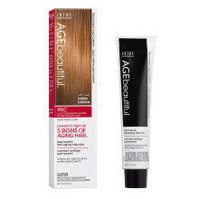 AGE mooie Permanente Haarverf Liqui Creme | 100% grijsdekking | Anti-aging haarkleuring | Biotine voor dikker, voller haar | Professionele salonkleur