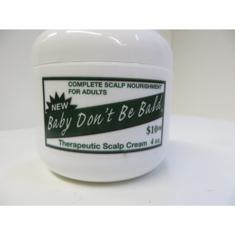 Zlatko, Nebud Ple At Baby Don't Be Bald Therapeutic Scalp Cream 4 Oz.