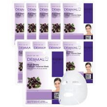 DERMAL Seaweed Collagen Essence Full Face Facial Mask Sheet 23g enkelpack