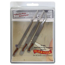 Flex-i-fil 1200 Super Micro Tip Tweezers Set (3PK)