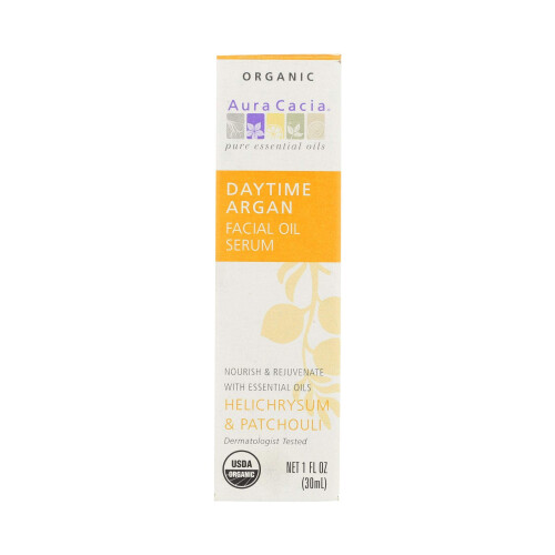 Aura Cacia Ορός Προσώπου με Έλαιο Αργκάν Ημέρας 30 ml 1