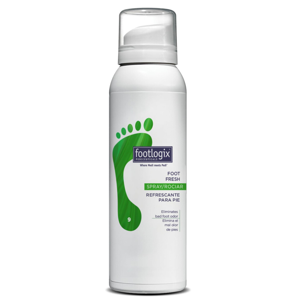 Footlogix Foot Deodorant Spray, 4.23 Fl Oz