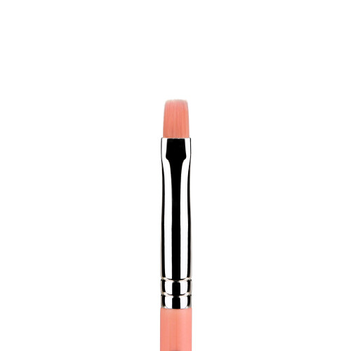 Bdellium Tools Επαγγελματικό Πινέλο Μακιγιάζ - Pink Bambu Series 546 Τετράγωνο Χείλι 1