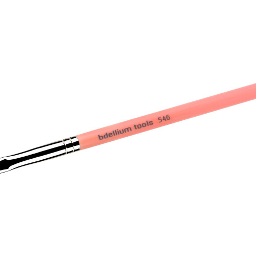Bdellium Tools Επαγγελματικό Πινέλο Μακιγιάζ - Pink Bambu Series 546 Τετράγωνο Χείλι 2