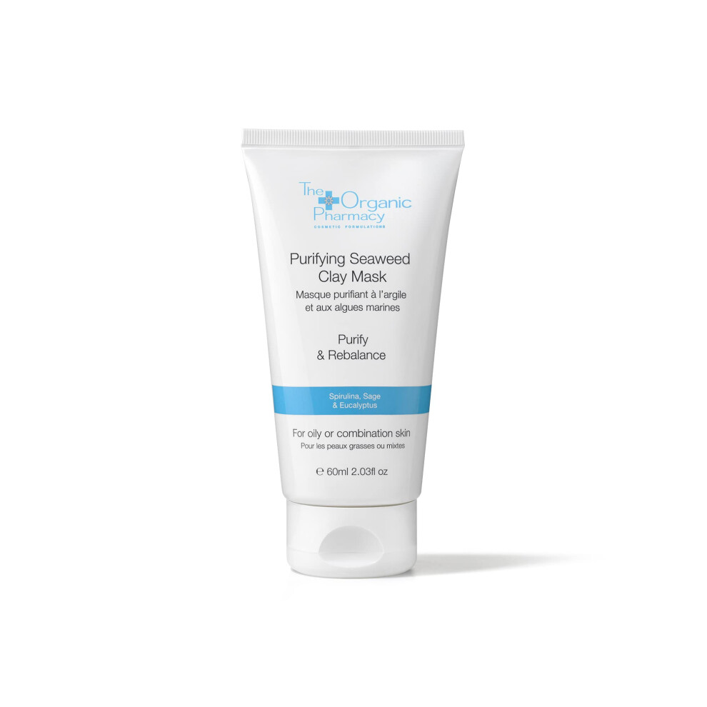 Masque purifiant    l'argile et aux algues de la pharmacie biologique (40 g)