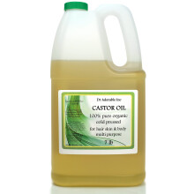 Dr Adorable - 7 funtów - Olej rycynowy Premium - 100% czysty naturalny organiczny tłoczony na zimno