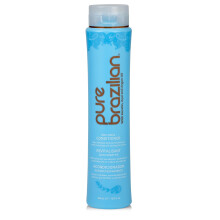 PURE BRAZILIAN Anti-Frizz Daily Conditioner with Keratin and Acai Smoothing and Strengthening Complex for Shinier Hair without Frizz 13.5 Oz