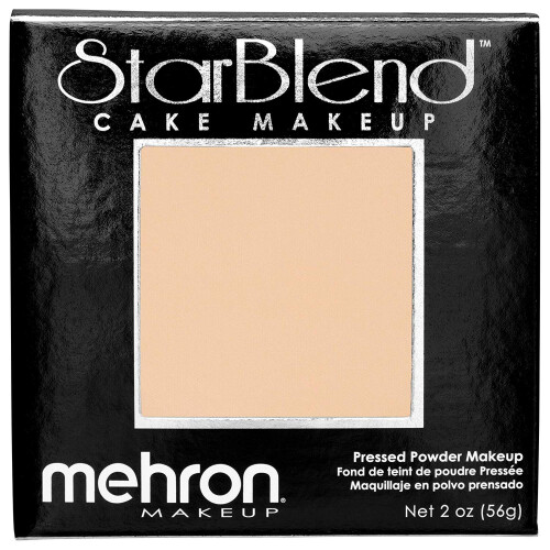 Mehron Makeup StarBlend Cake (2 oz) (Light Buff) 1