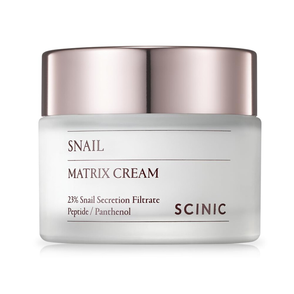 Scin- Cream Scinic Snail Matrix All Skin Types Women Hypoallergenic Moisture (50Ml) / High Moisture High Elasticity Snail Nutrient-Rich Korean