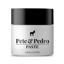 Pete & Pedro HAARPASTE     Haarpaste fur Manner mit mittlerem Halt und mittlerem Glanz | Texturierende Stylingcreme mit halbmattem Finish fur Manne