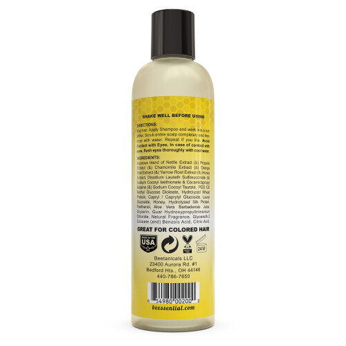 Shampoo Natural Beesential com Mel e Botânicos Sem Sulfatos - 236ml 1