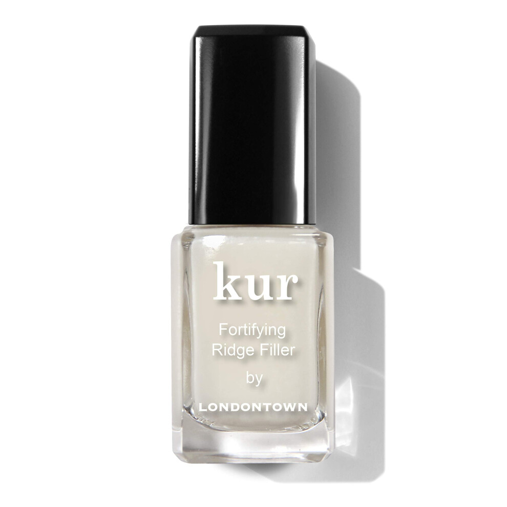 Londontown Kur Nail Ridge Filler - Smoother - Strengthener - Nail Filler For Damaged Nails - Fortifying Self Leveling Base Vegan Cruelty Free Para