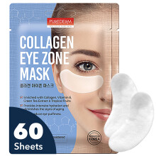 Deluxe Collagen Eye Mask Collagen Pads for Women by Purederm 2 Pack med 30 ark/naturliga gonplster med anti-aging och rynka vrdegenskaper/hjl