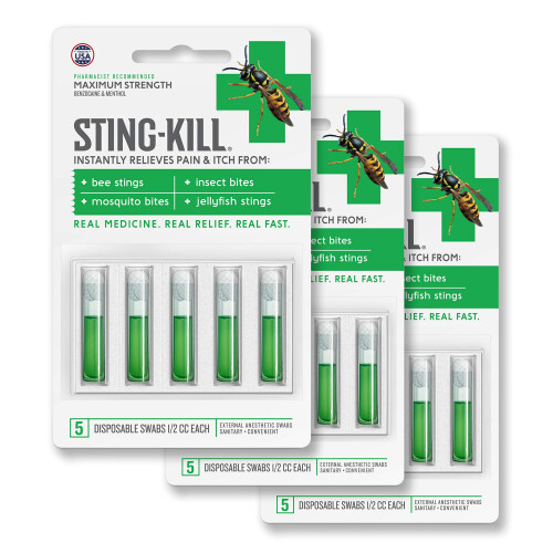 Sting-Kill engngspinnar 5 st (pack med 3)