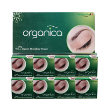 Cutie de a?a pentru sprncene organica cu 8 bobine